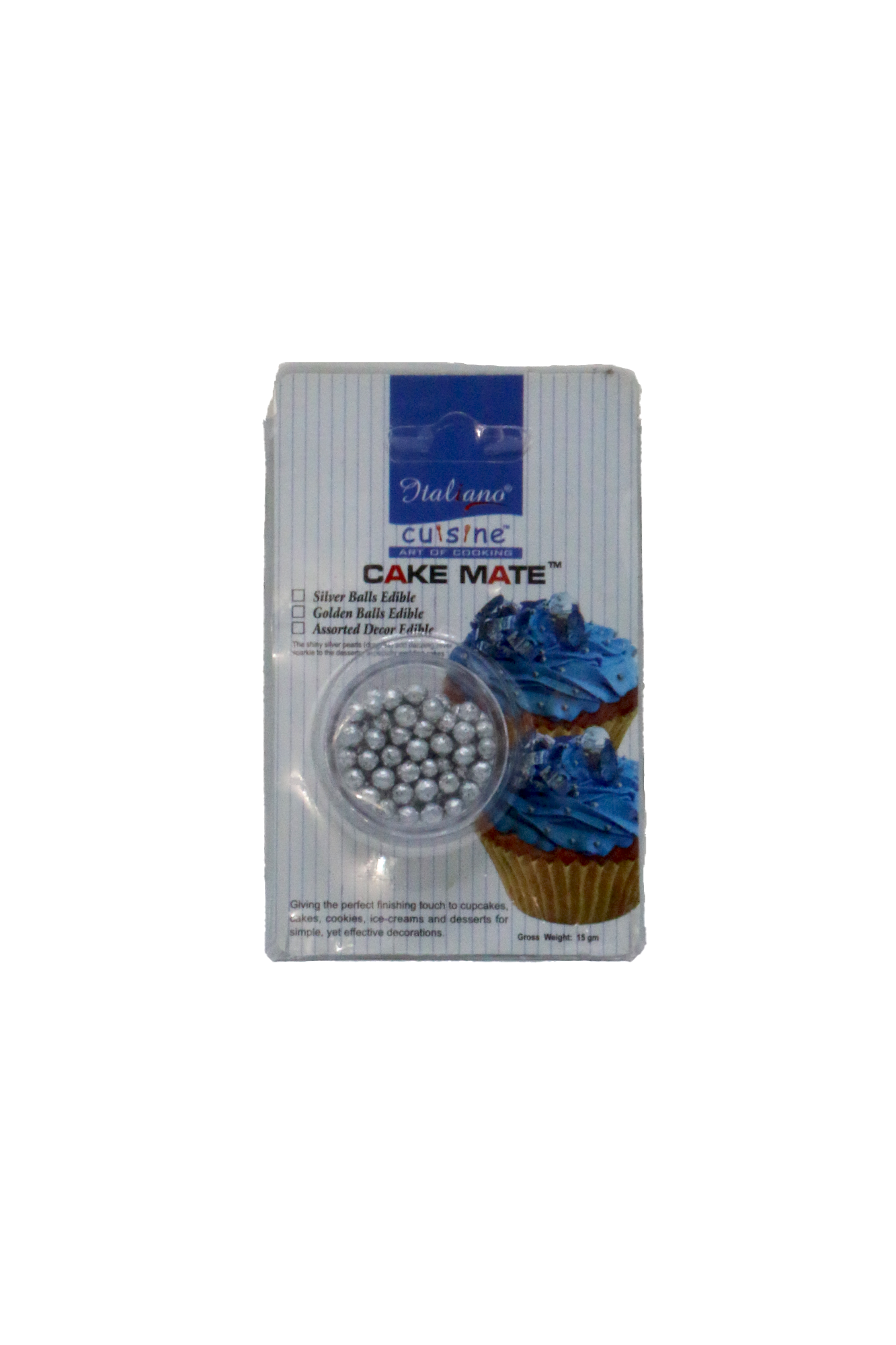 italiano cake mate balls silver 15g