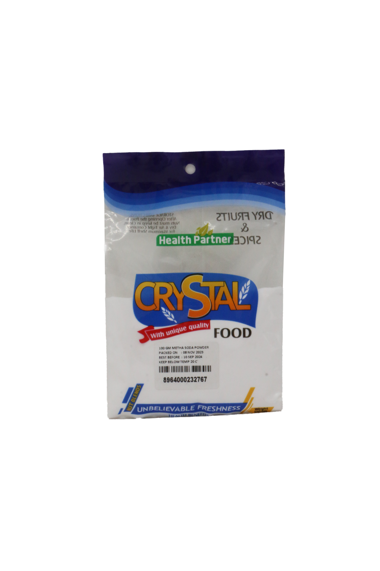 crystal metha soda powder 100g