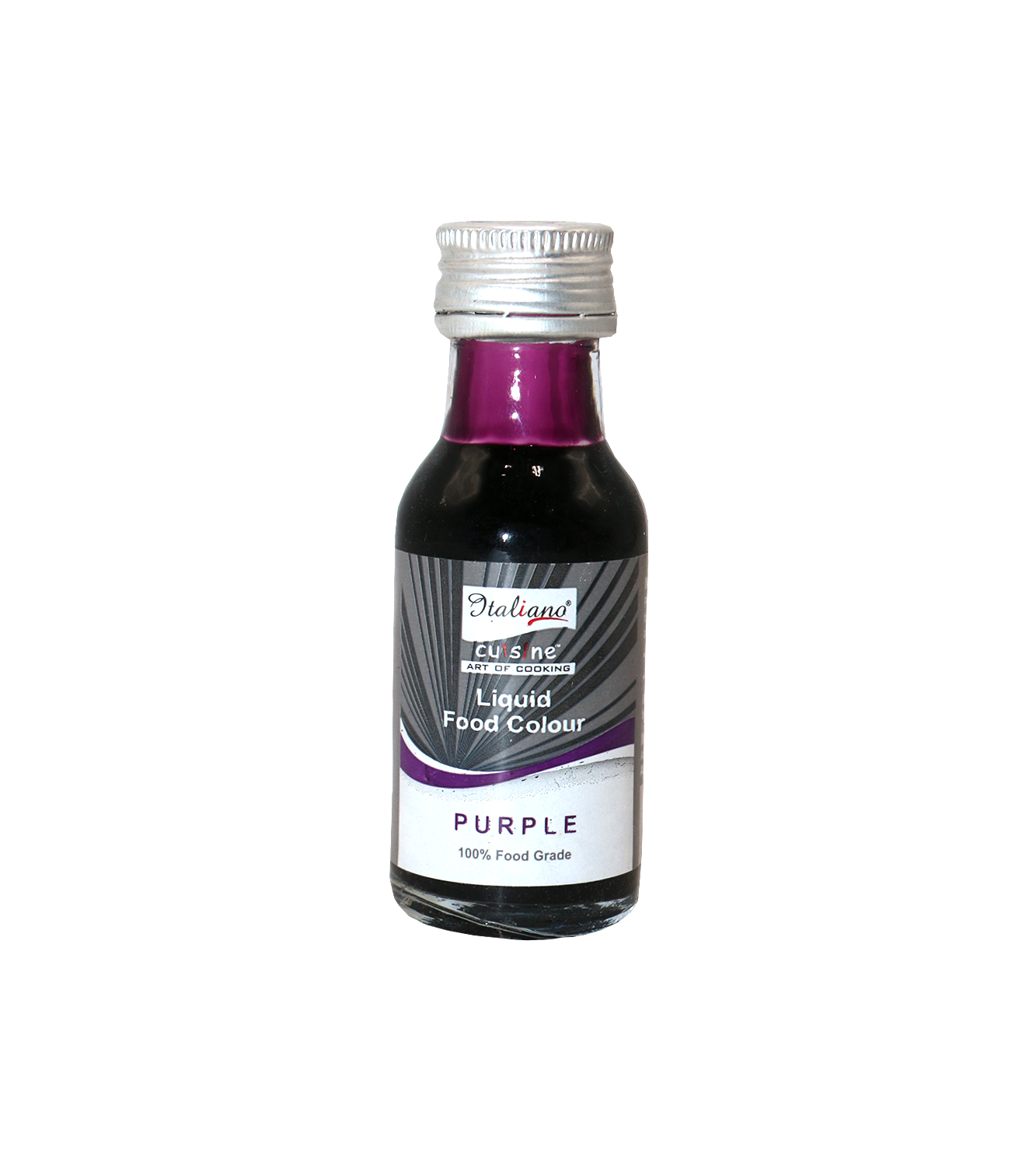 italiano food colour liquid purple 25ml