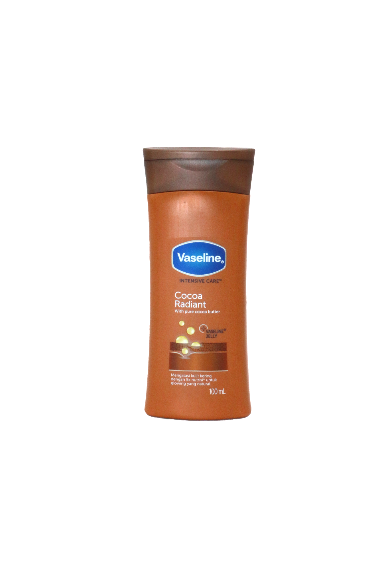 vaseline lotion cocoa radiant 100ml indonesia