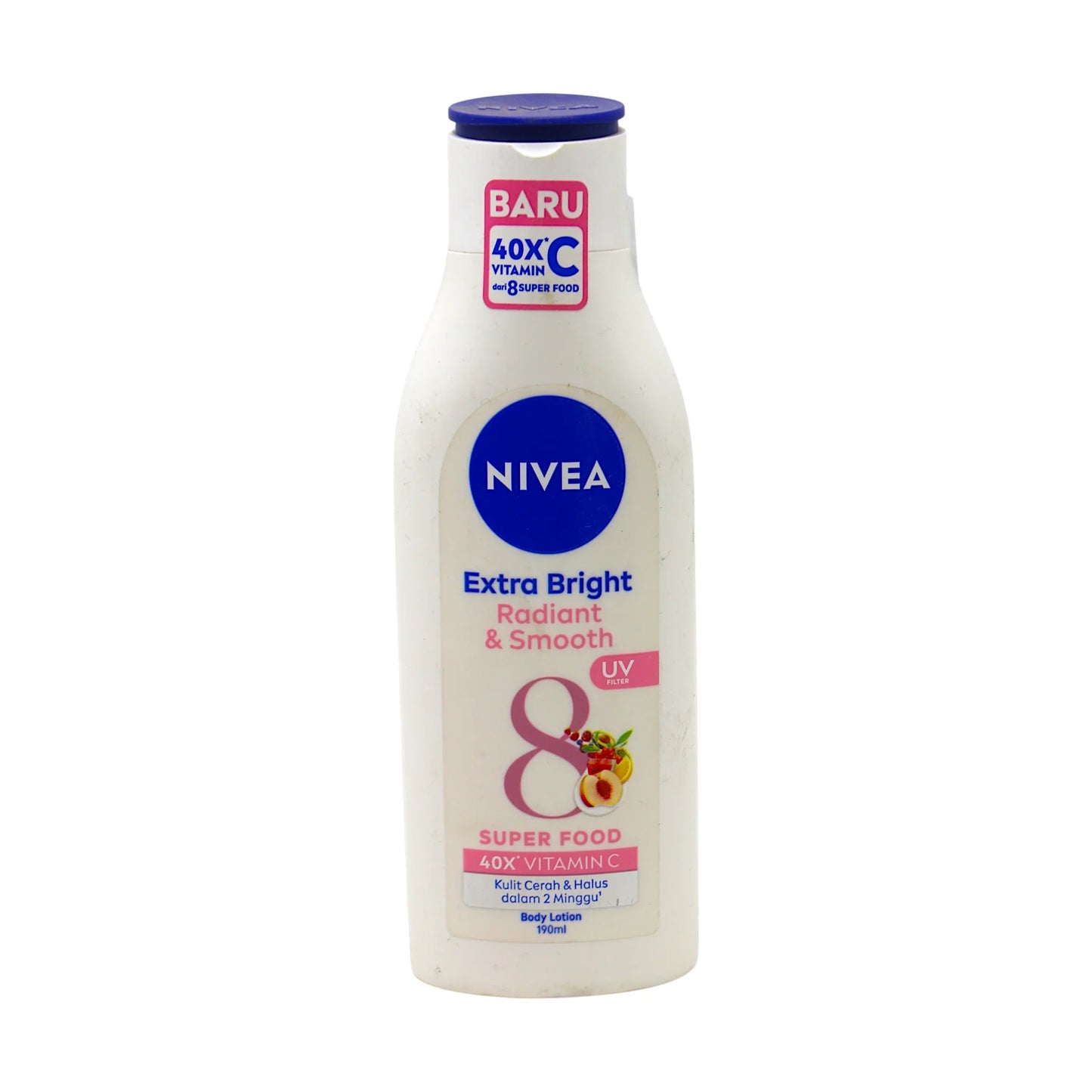 nivea lotion radiant & smooth 190ml germany