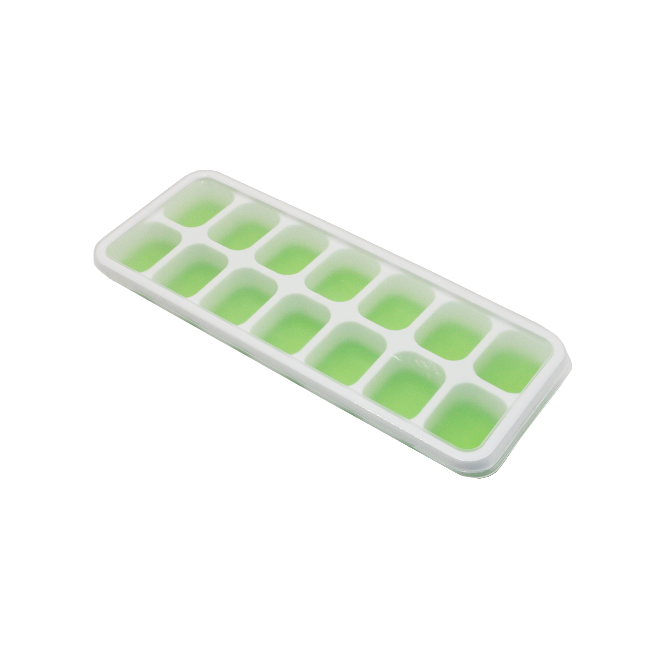 ice cube tray 14 cubes with silicon base & lid china 2023-2 d463
