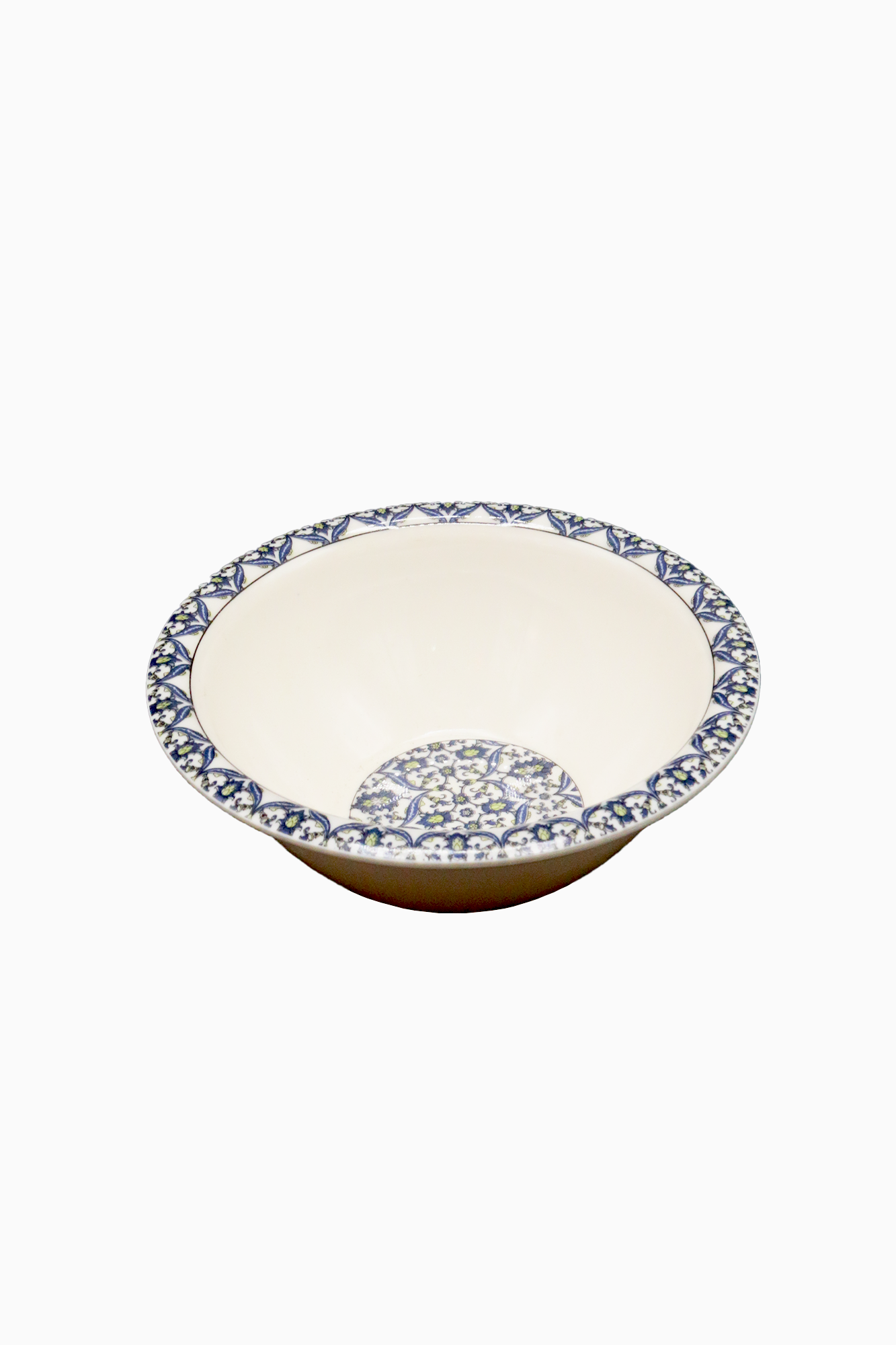 blue full print bowl 5"