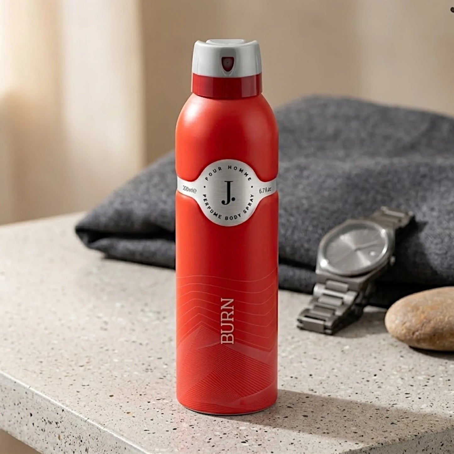 j. body spray burn for men 200ml