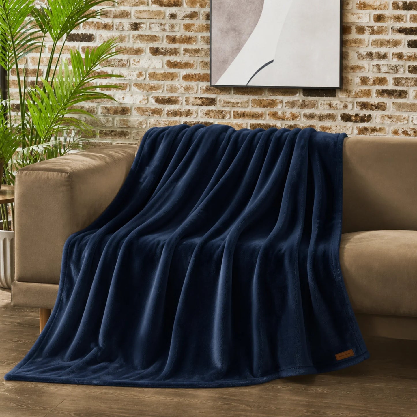 danny home baby blanket 130x160 navy blue china