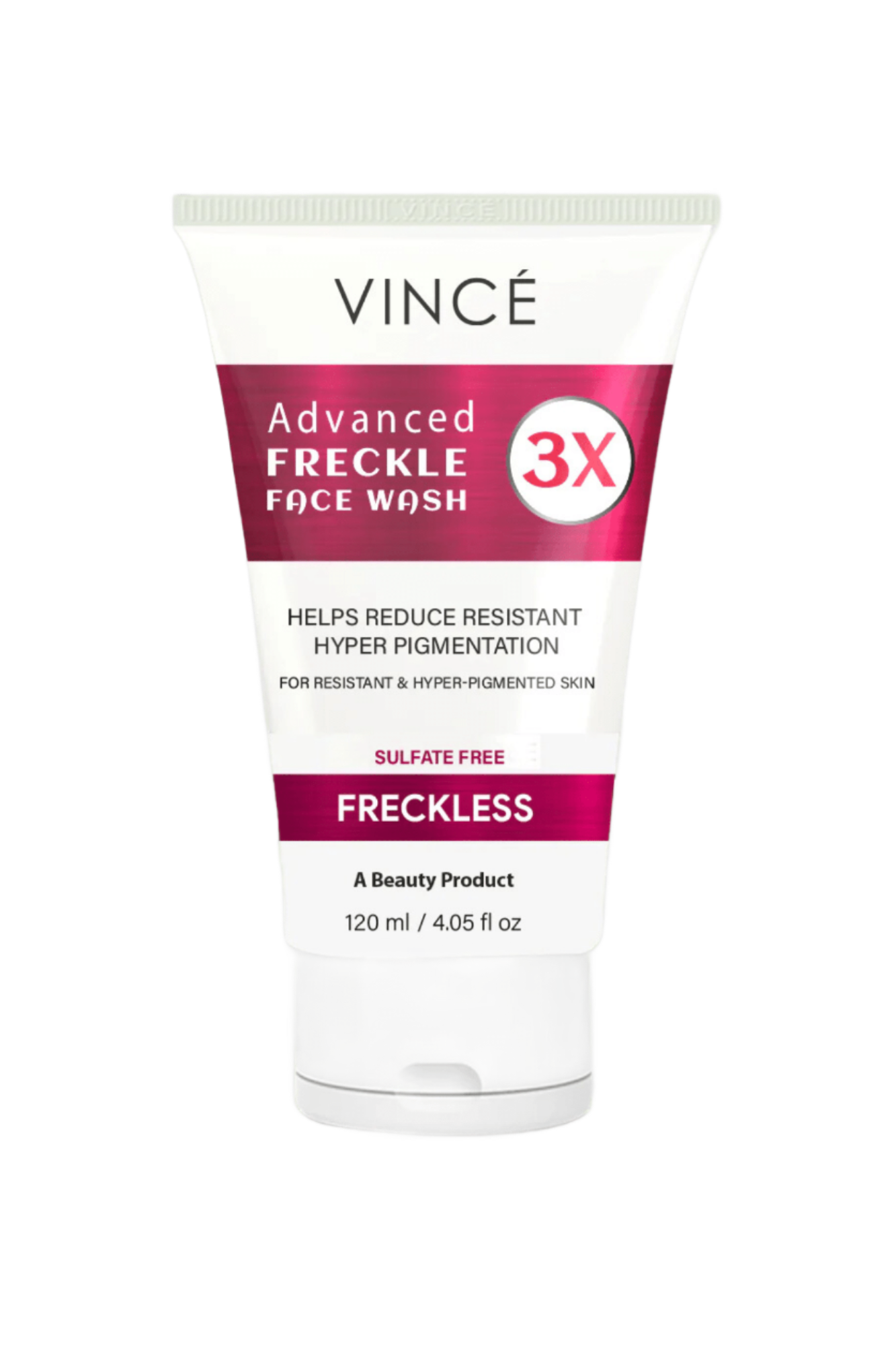 vince face wash freckle 120ml pak