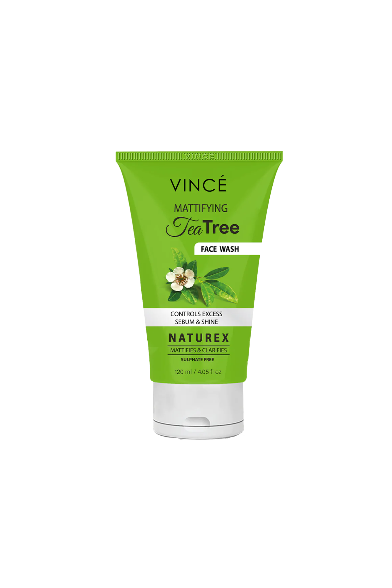 vince face wash tea tree 120ml pak