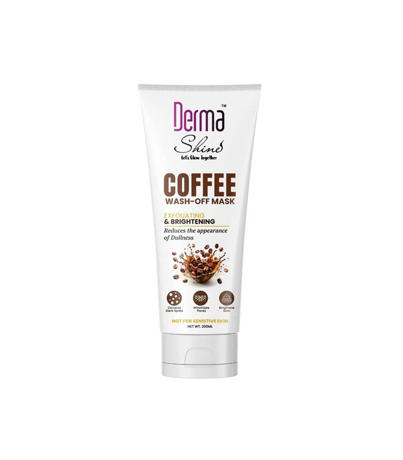 derma shine coffee mask 200g pak