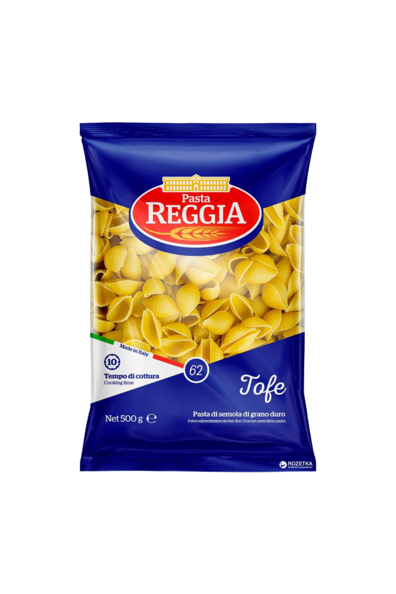 reggia pasta 62 tofe 500g