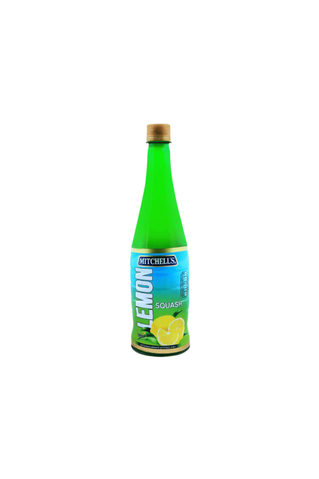 mitchells squash lemon 800ml
