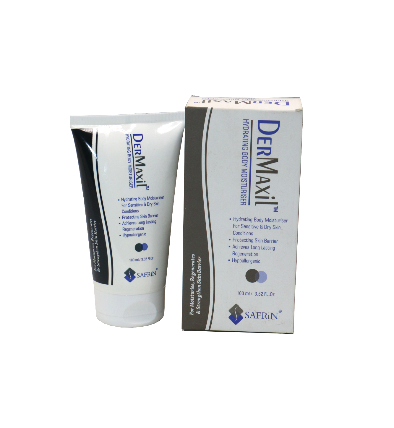 dermaxil hydrating body moisturiser 150ml