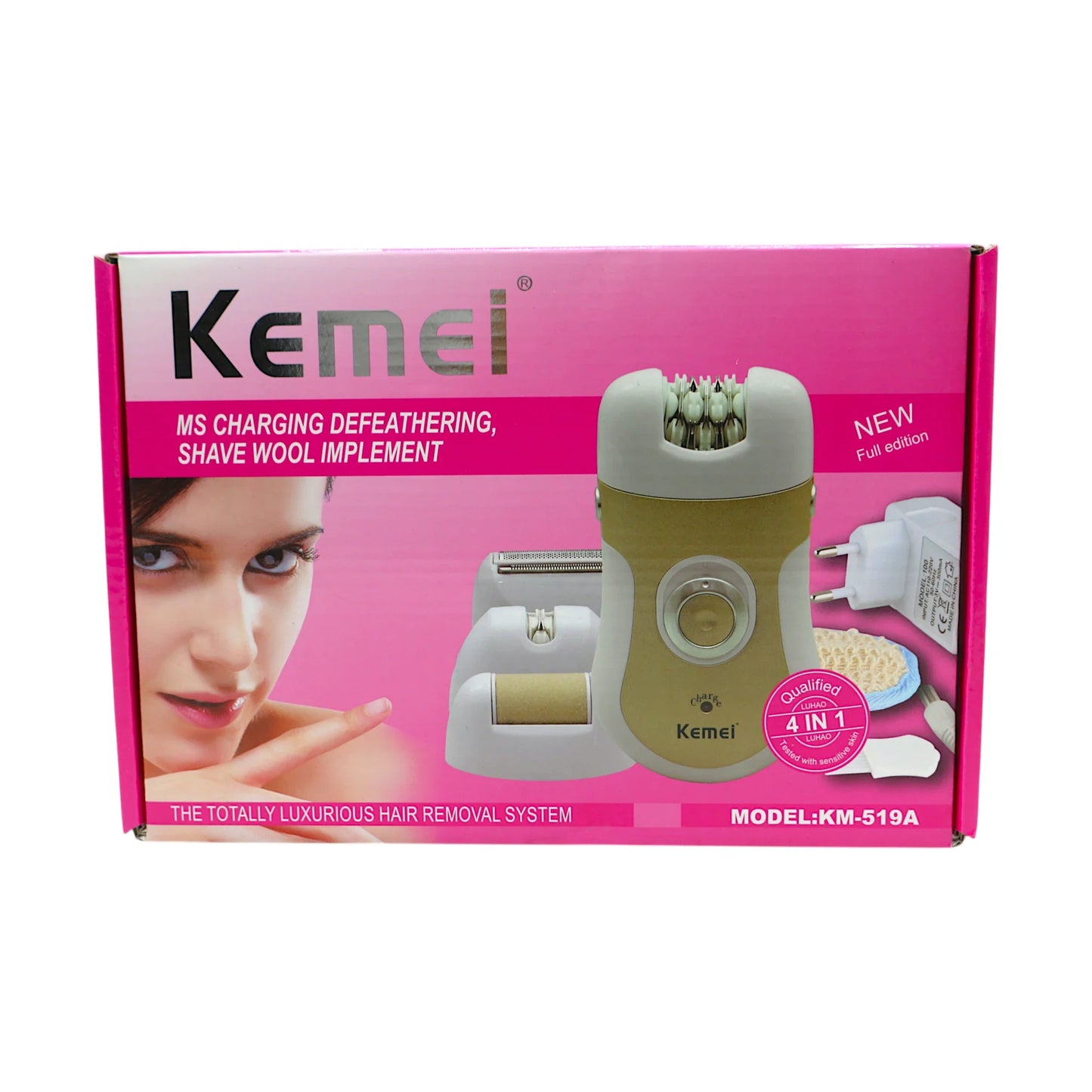 kemei silk epilator 4 in 1 903/km-519a