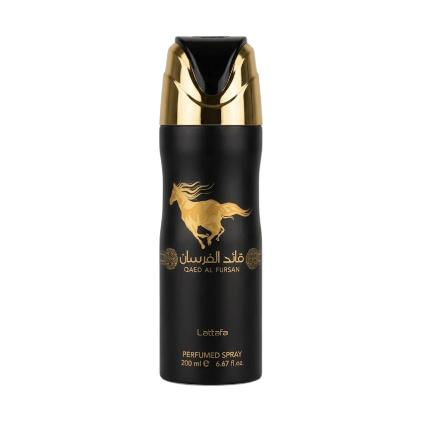 lattafa body spray qaed al fursan 200ml