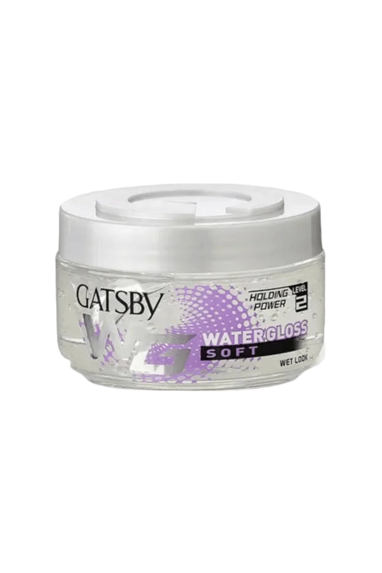 gatsby hair gel jar water gloss soft 150g indonesia
