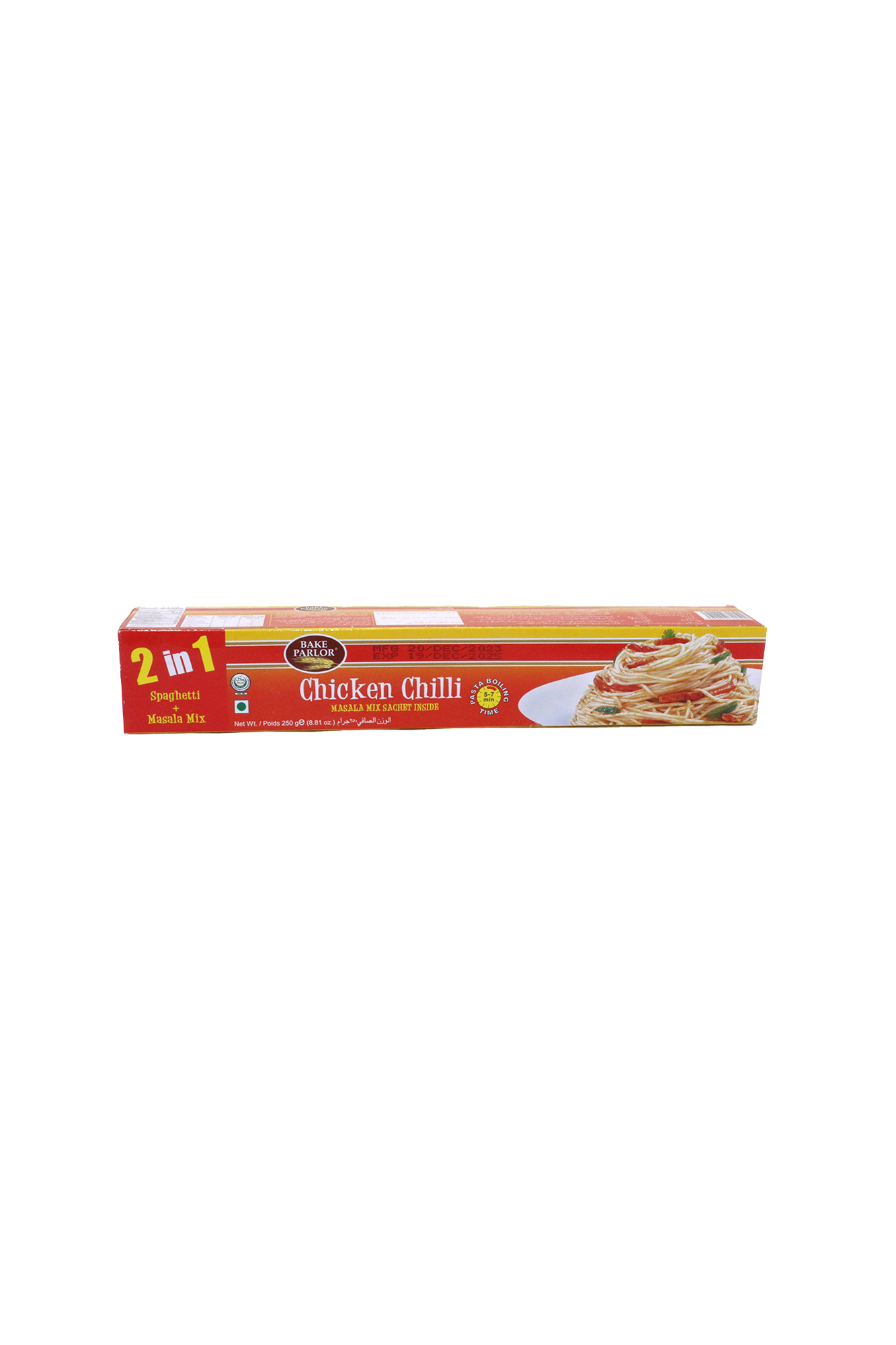 bake parlor spaghetti chicken chilli 250g