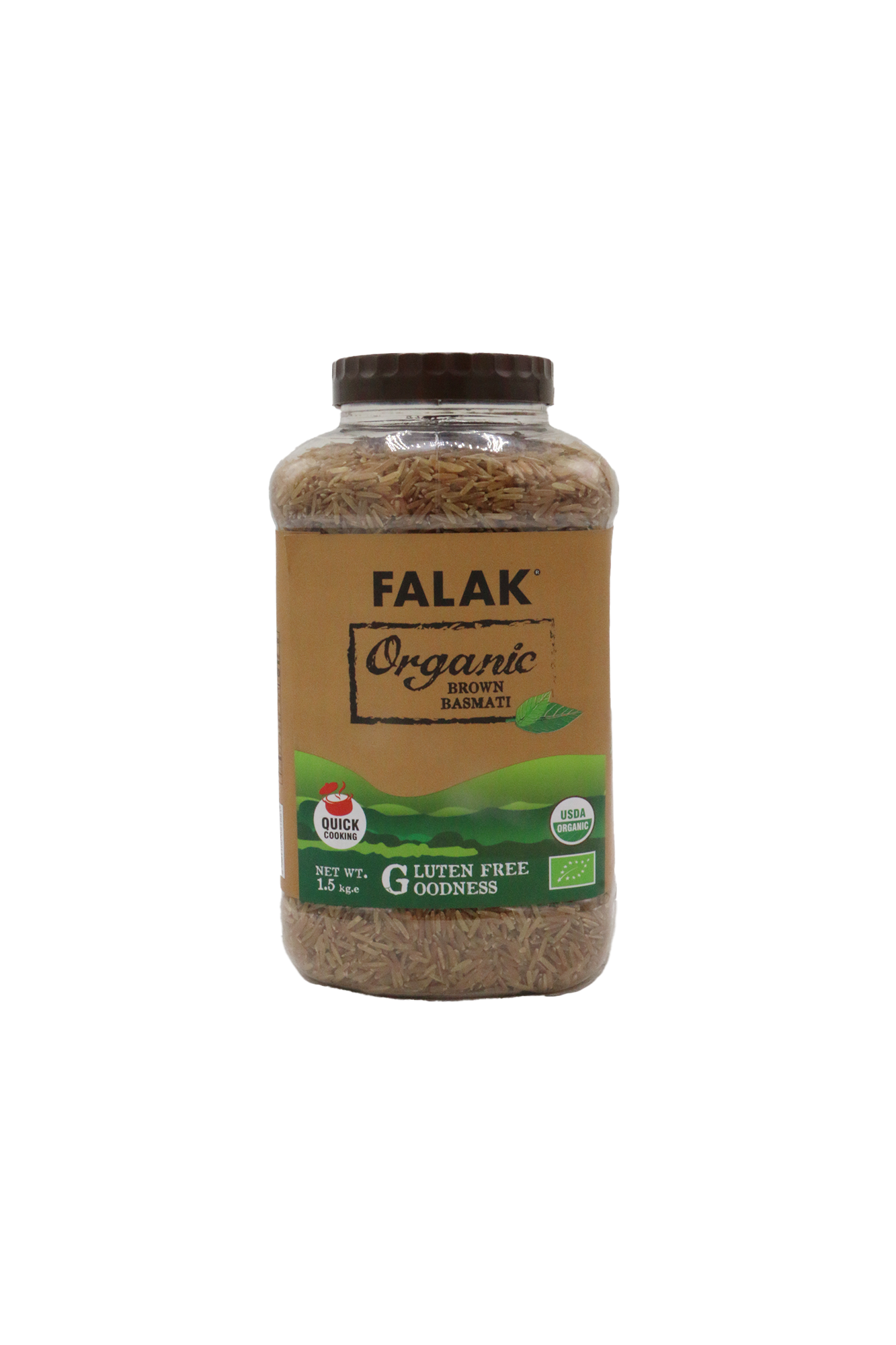 FALAK RICE BROWN BASMATI 1.5 KG