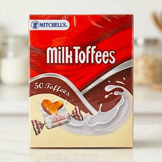 mitchells candy milk toffees 250g