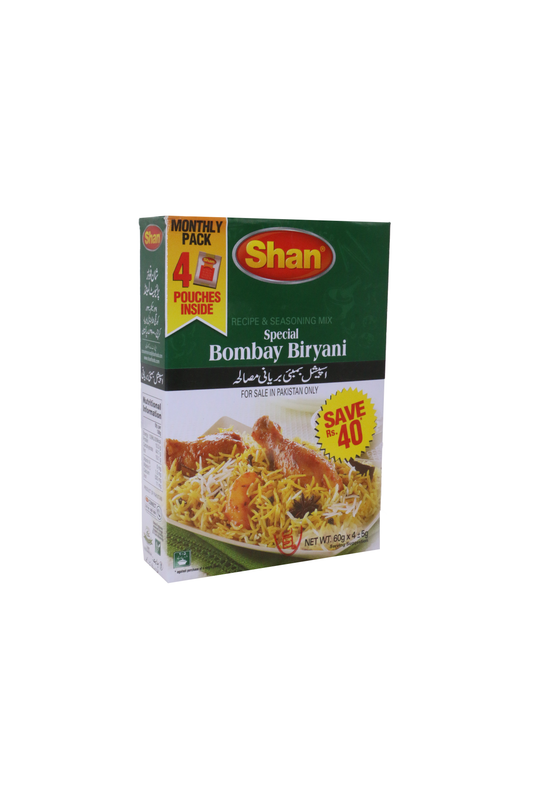 shan bombay biryani masala 240g