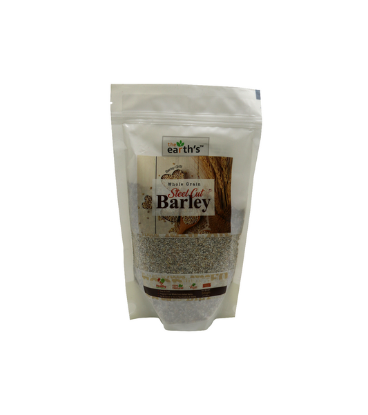 earths steel cut barley 500g