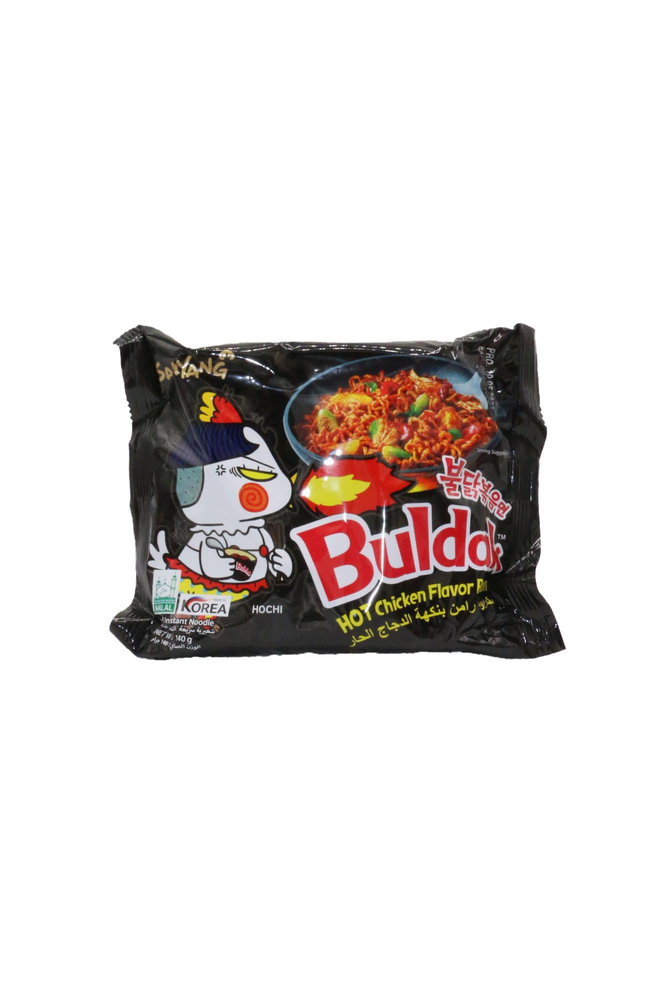 samyang fried noodle ramen black 140g korea