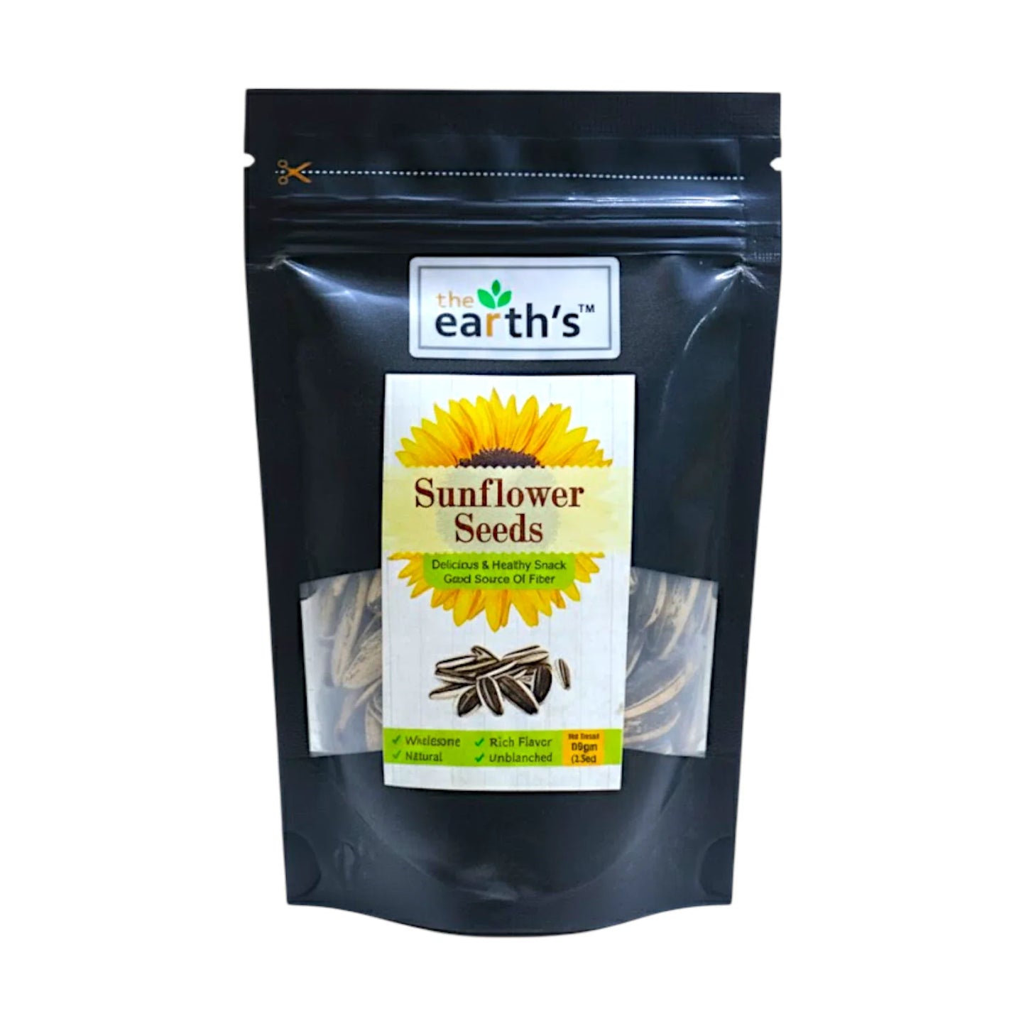 earths sunflower seed 60g