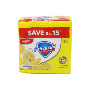 safeguard soap lemon 3pc 125g