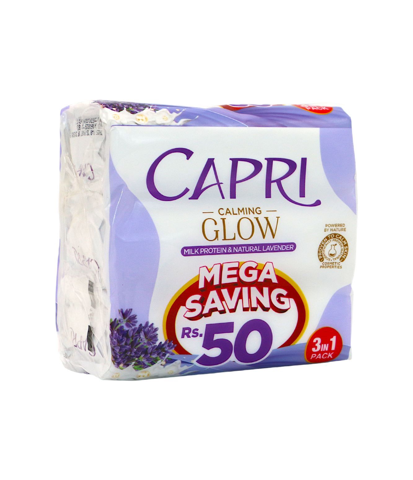 capri soap milk protein & natural levender 3in1 150g