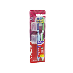 colgate tooth brush zig zag medium 2pc