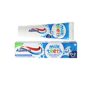aquafresh toothpaste milk teeth 50ml slovakia