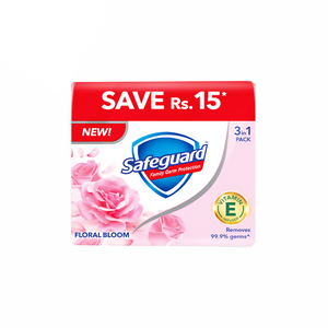 safeguard soap floral 3pc 168g