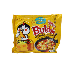 samyang buldak cheese noodle yellow 140g korea