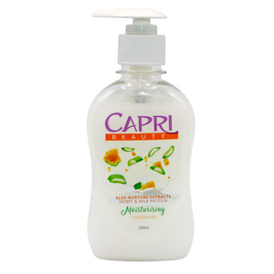 capri hand wash aloe nurture moisturising 200ml
