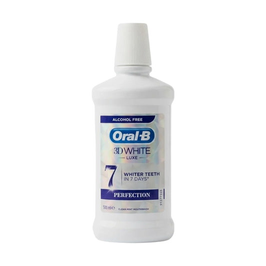 oral b mouth wash 3d white luxe 500ml germany