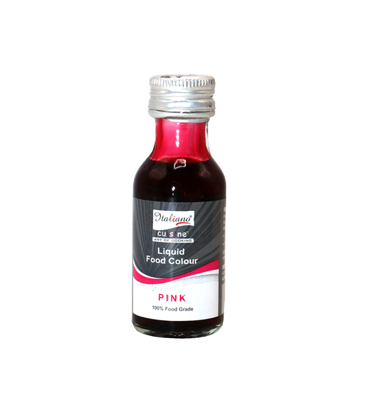 italiano food colour pink 25ml