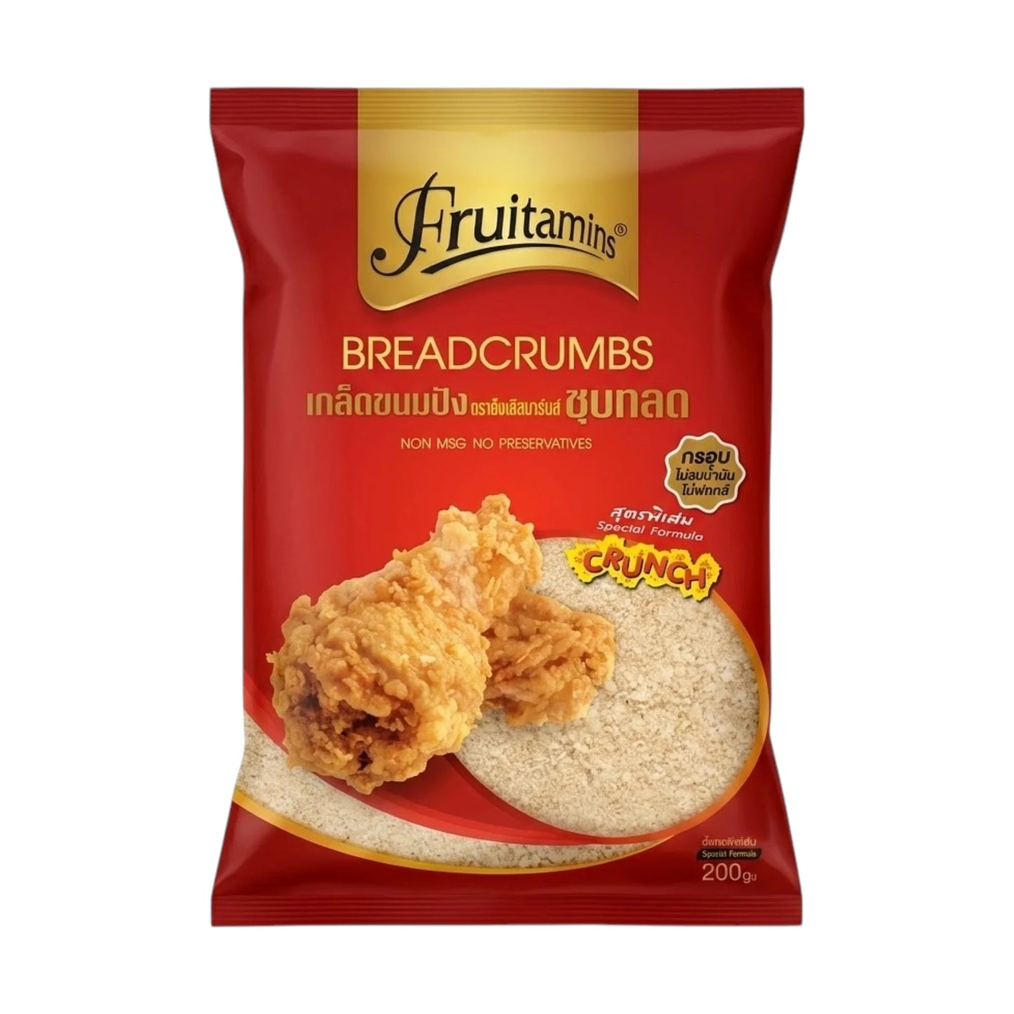 fruitamins bread crumbs crunch 200g thai