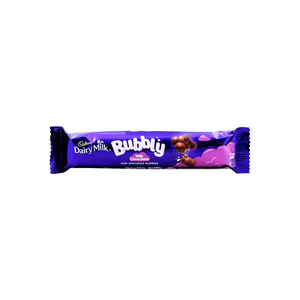 cadbury chocolate dairy milk bubbly 13.5g 80rs