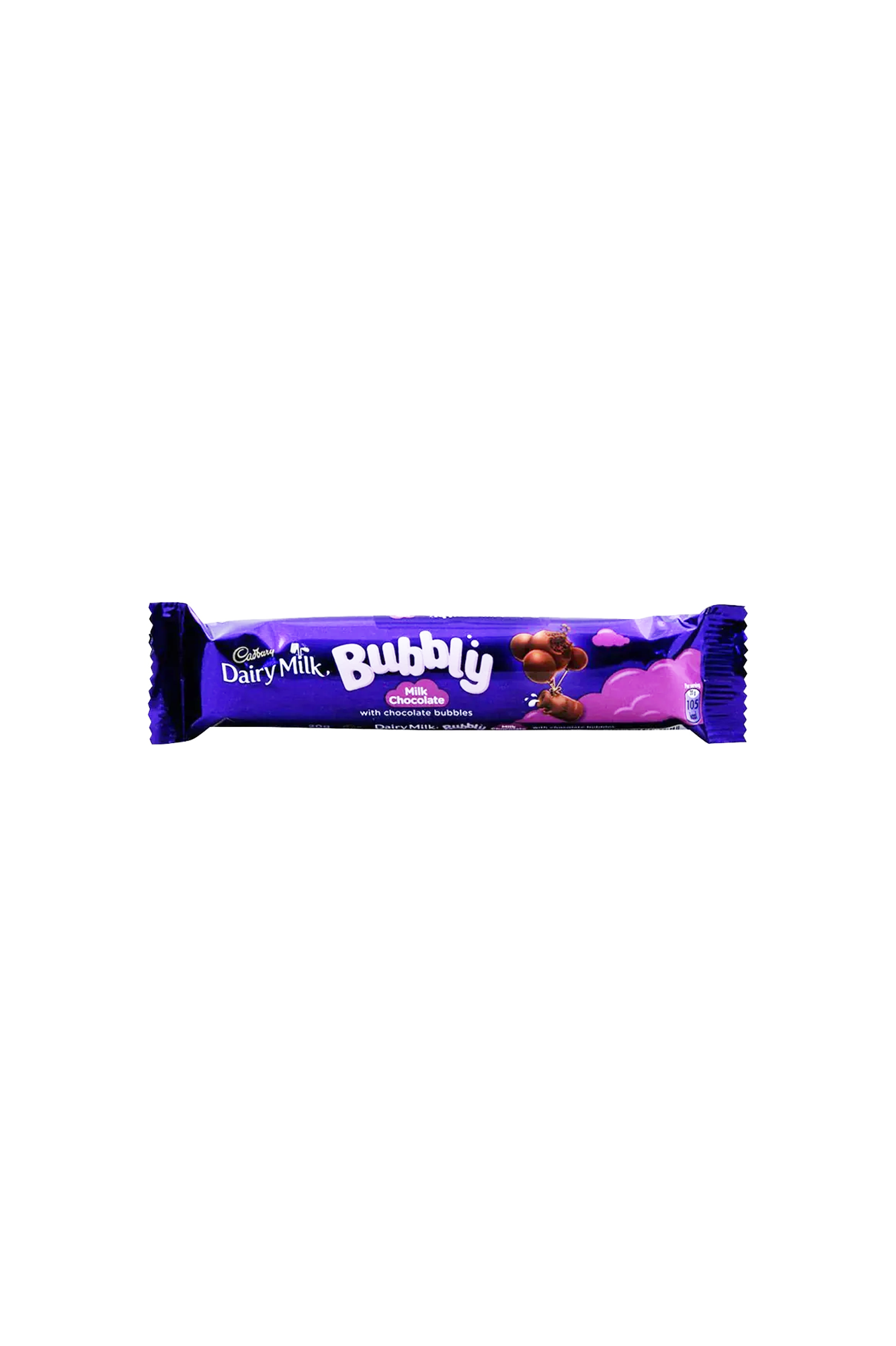 cadbury chocolate dairy milk bubbly 13.5g 80rs