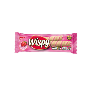 hilal wispy mini wafer strawberry rolls 10r