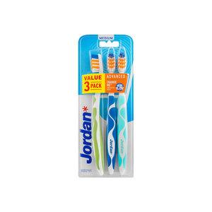 jordan tooth brush soft advanced 3pc
