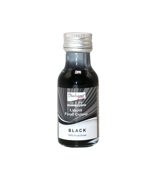 italiano food colour black 25ml