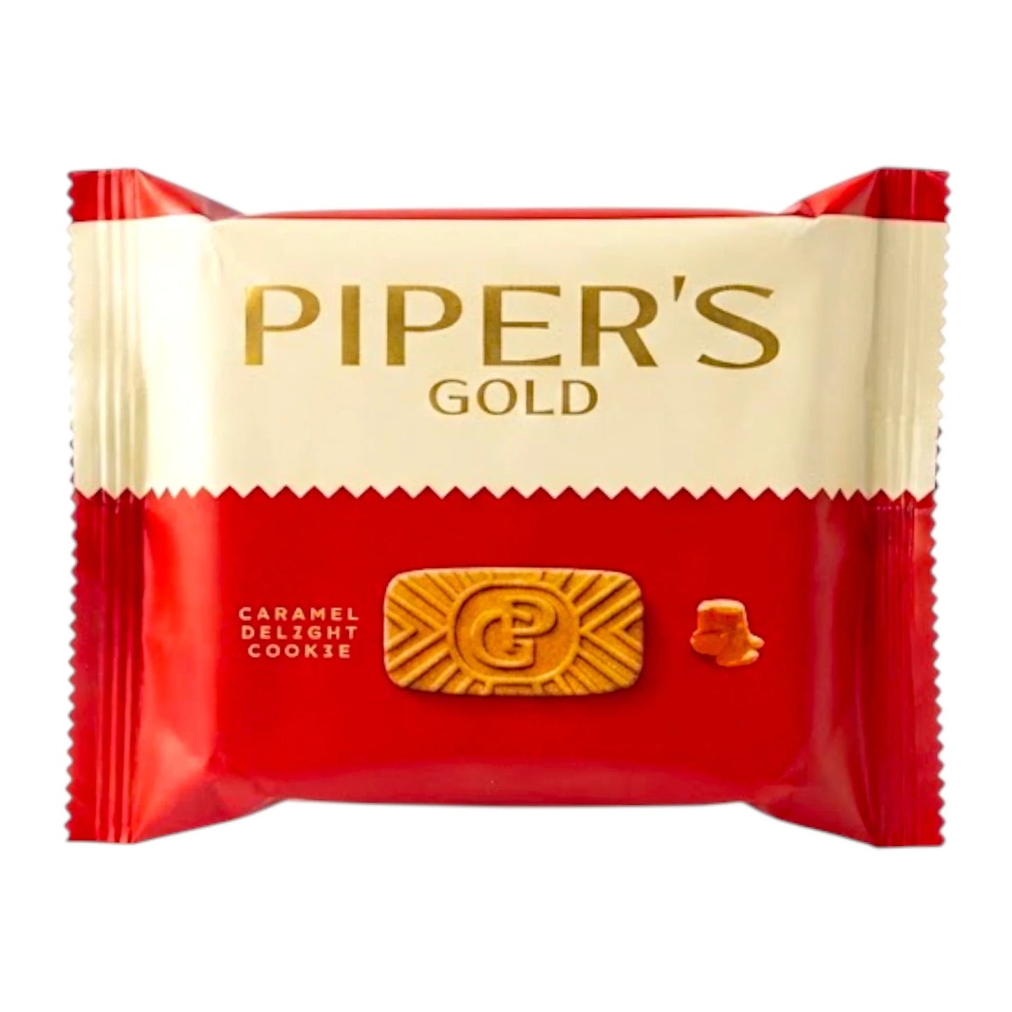 pipers gold caramel delight cookie 50g