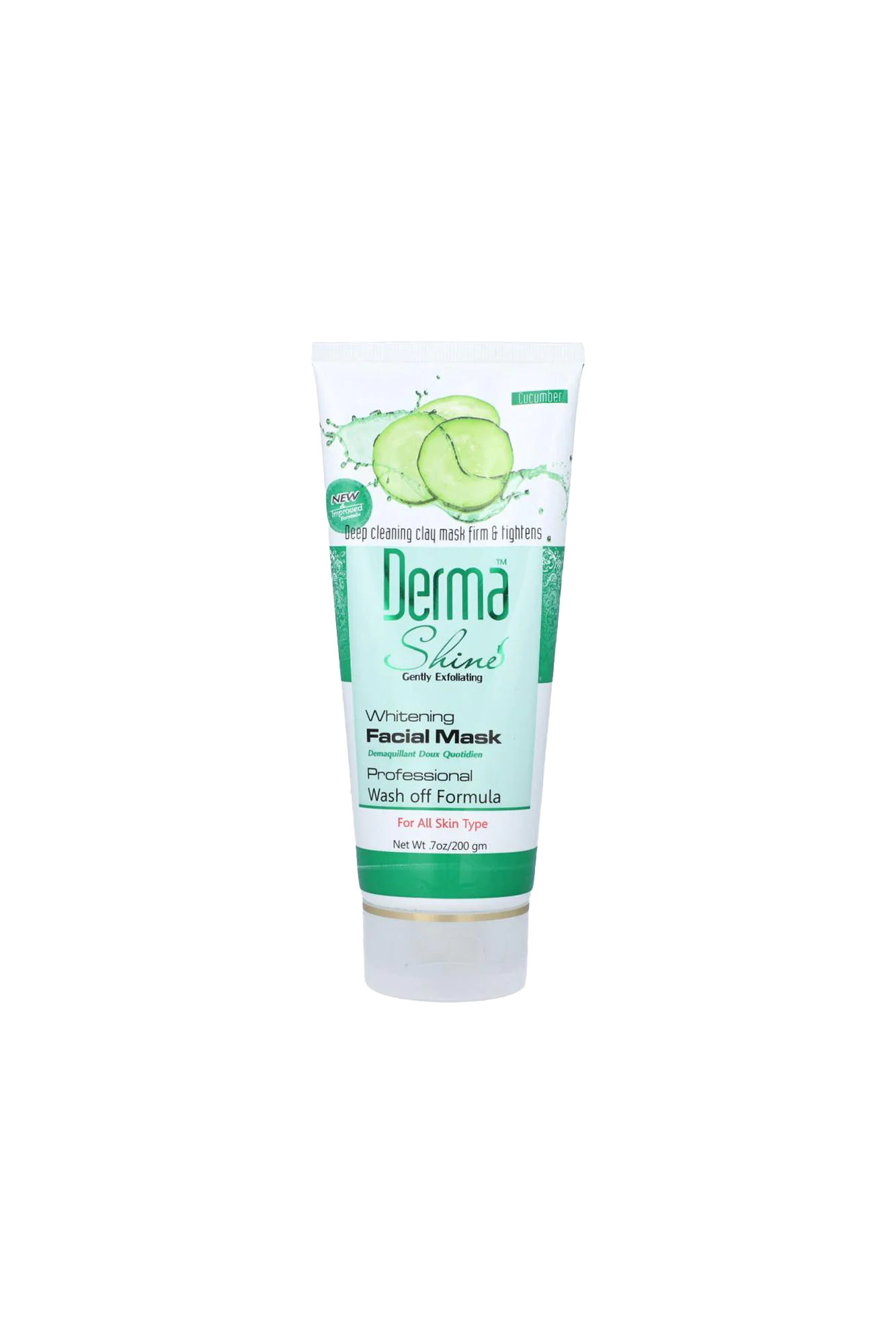 derma shine whitening facial mask 200g pak