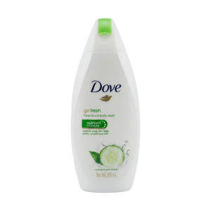 dove body wash go fresh cucumber & green tea scent 200ml indonesia
