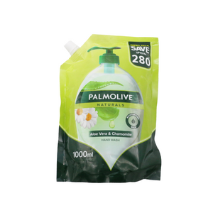 palmolive hand wash aloe vera pouch 1l