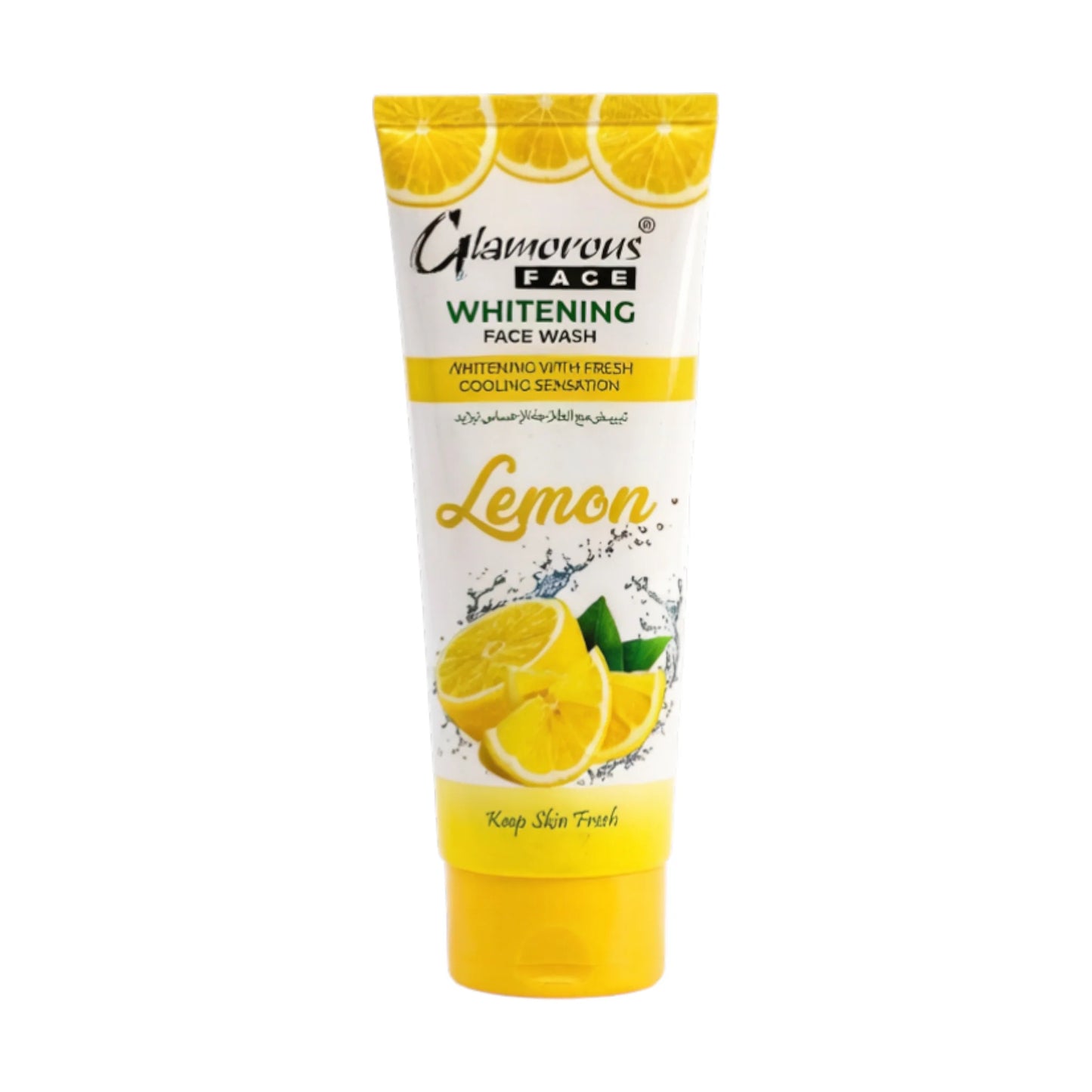 glamorous face wash lemon 100g gf-1022