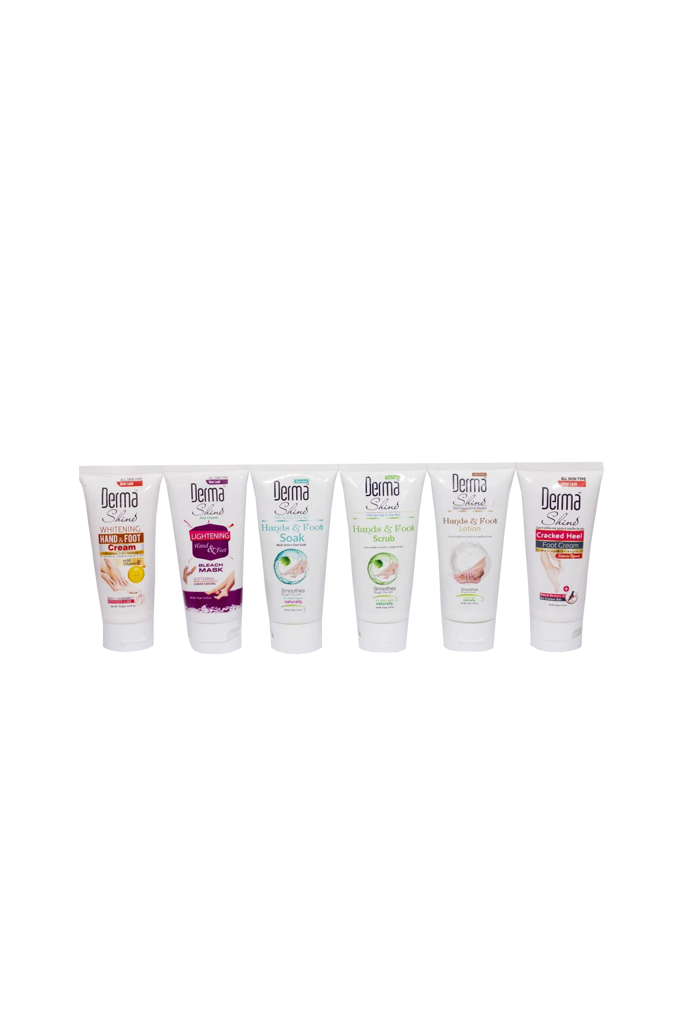derma shine mani & pedi kit 6p