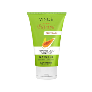 vince face wash papaya 120ml