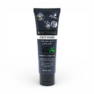 yc face wash whitening charcoal 100ml thailand