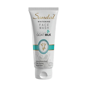 sandal face wash goat milk 100ml