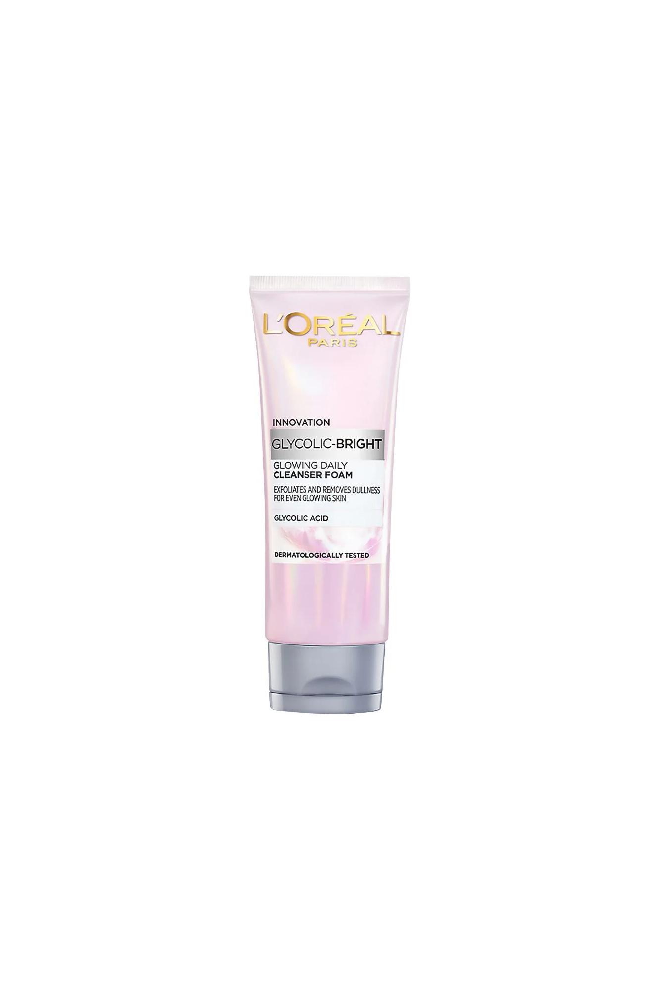 loreal cleanser foam glycolic bright 100ml pak